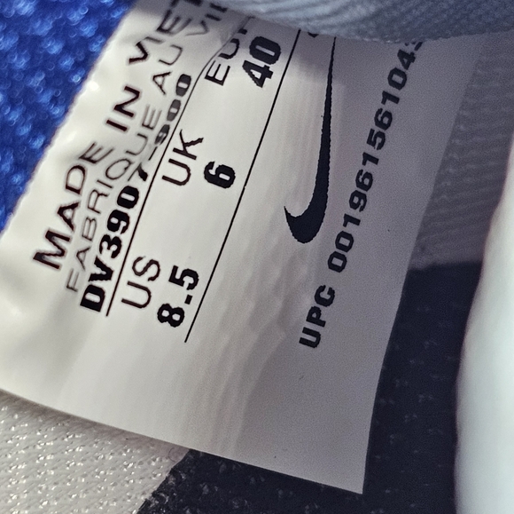 NWOT Nike Air Force 1 "By you" custom (DV3907-900) - Picture 7 of 8